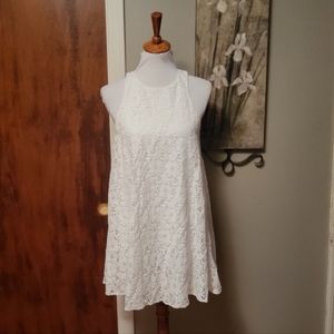 Show Me Your MuMu Lace Sleeveless Top Large Open Back